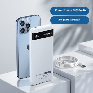 Sạc dự phòng PISEN Pro Wireless Magsafe 10000mah, 22.5W