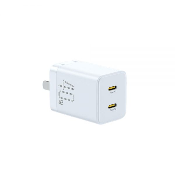 Sạc Pisen Pro PD40W - 2 Port Type-C, sạc nhanh an toàn, Model : XY-C16