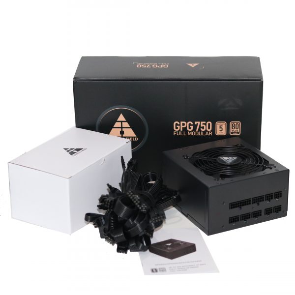 Nguồn Golden Field GPG750, 750w / 80Plus Gold/ Full Modular - Box