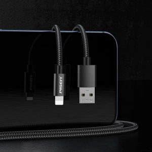 Cáp PISEN QUICK Lightning Alu 2.4A - (AL19)