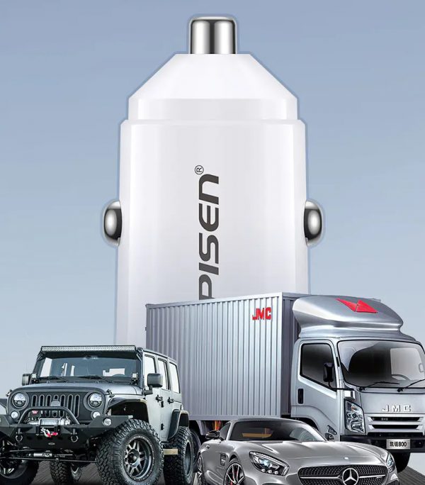 Sạc Dual USB Car 12W SuperMini