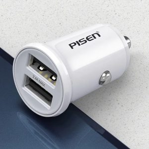 Sạc Dual USB Car 12W SuperMini