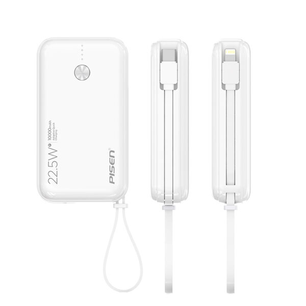 Sạc dự phòng PISEN QUICK Power Link (Lightning & Type-C) 10000mAh 22.5W - Model: TS-D333
