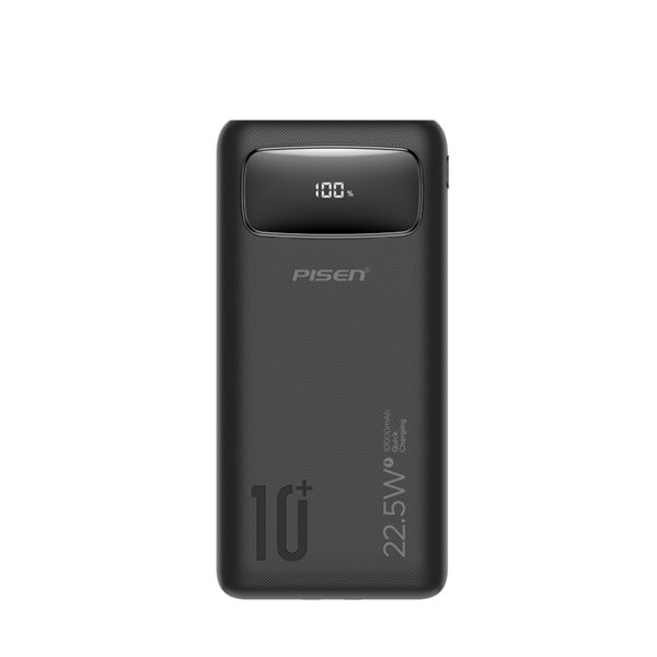 Sạc dự phòng Pisen Quick 22.5W 10000mah kèm dây sạc Type-C / Lightning, Model : TP-D27
