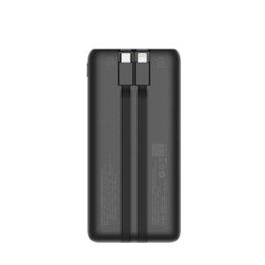Sạc dự phòng Pisen Quick 22.5W 10000mah kèm dây sạc Type-C / Lightning, Model : TP-D27