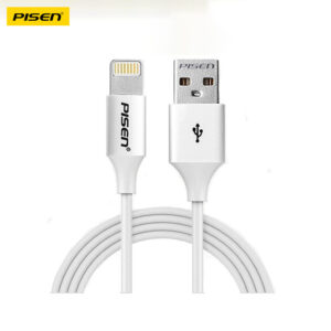 Cáp Pisen Mr White Lightning USB-A 1m - Global. Model: AL05-1000(GLB)