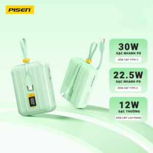 PISEN QUICK - POWERLink TINY 30W - Vali năng lượng Tiny