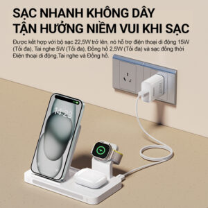 Wireless Magsafe Station 3-in-1 Night Light