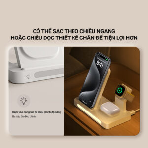 Wireless Magsafe Station 3-in-1 Night Light