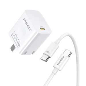 Sạc PISEN QUICK PD30W CC1000 GaN Folding