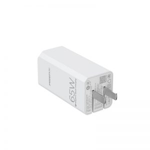 Sạc Pisen Pro GaN 65W ( 2x PD , 1x QC4.0 ) - 3 cổng sạc Smart