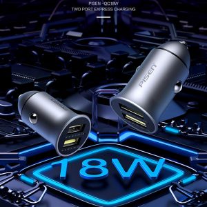 Quick Dual USB Car 18W (2xQC 18W)