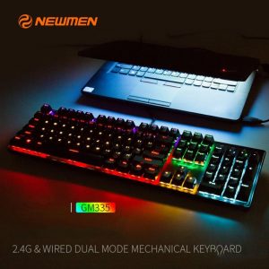 GM335 Dual mode – Wireless & Type-C – Red Axis