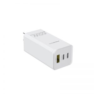 Sạc Pisen Pro GaN 65W ( 2x PD , 1x QC4.0 ) - 3 cổng sạc Smart