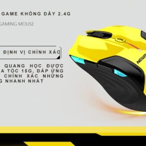 NEWMEN E500. Chuột không dây chơi Game và văn phòng