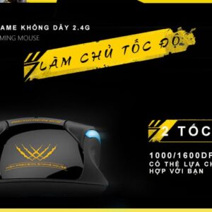 NEWMEN E500. Chuột không dây chơi Game và văn phòng
