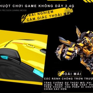 NEWMEN E500. Chuột không dây chơi Game và văn phòng