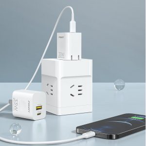 Sạc Pisen Pro PD40W - 2 Port Type-C, sạc nhanh an toàn, Model : XY-C16