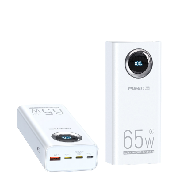 Sạc dự phòng PISEN PRO Digital PD65-3 30000 65W LS-DY100 Power Bank