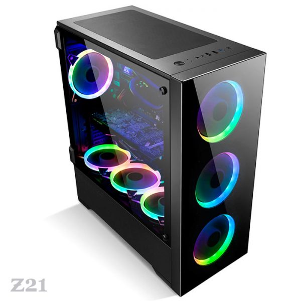 Vỏ máy tính Golden Field Z21 (Mặt kính cường lực, Hỗ trợ main E-ATX )
