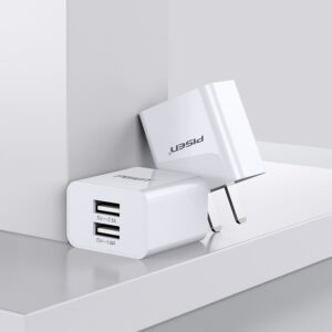 Sạc Pisen Dual USB 2.1A, 10.5W - Fast Charging