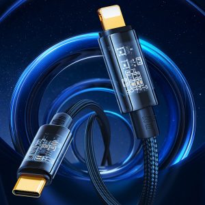 Sạc Pisen Gan 100W kèm cáp sạc nhanh Type to Lightning