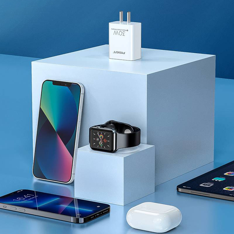 Bộ sạc cho Iphone Pisen PD30W, sạc nhanh an toàn , Model : TS-C160