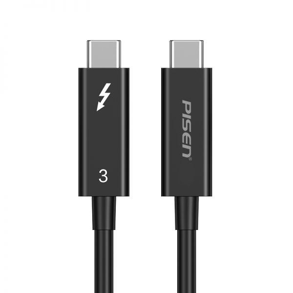 Cáp sạc Pisen Quick Thunderbolt 3 DUAL Type-C (C to C) 100W